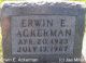 Ackerman, Erwin E.