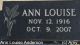 Ann Louise Anderson