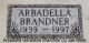 Brandner, Arbadella Geraldine