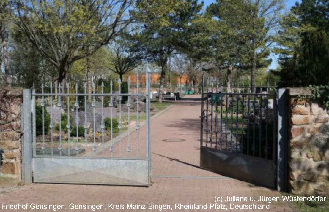 Friedhof Gensingen