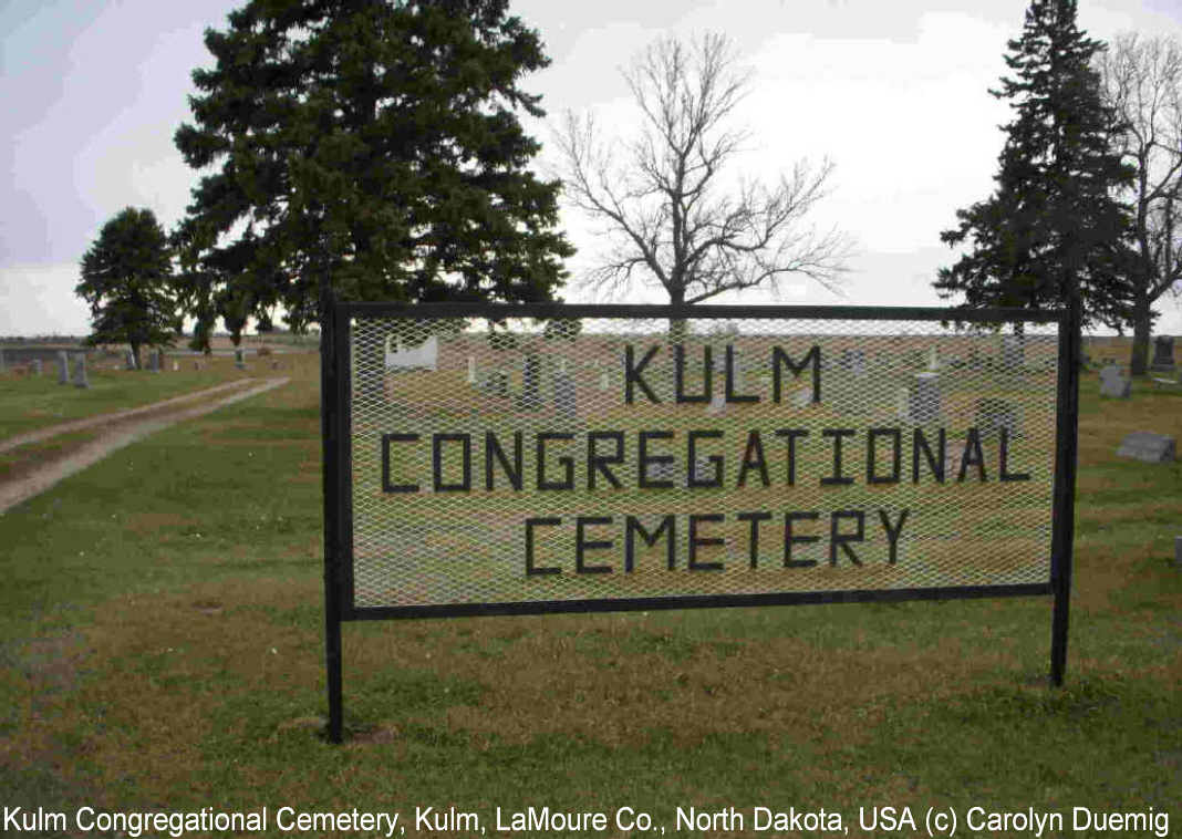 Kulm Congregational Cemetery