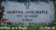 Maple, Martha Jane