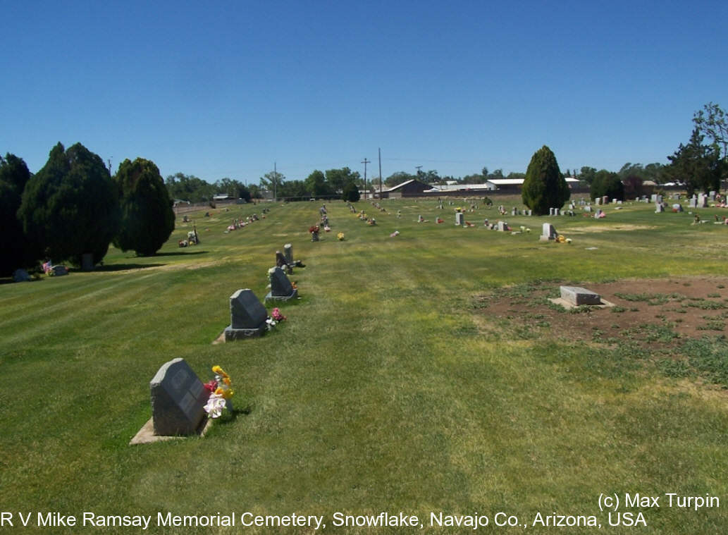 R V Mike Ramsay Memorial Cemetery