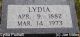 Pudwill, Lydia