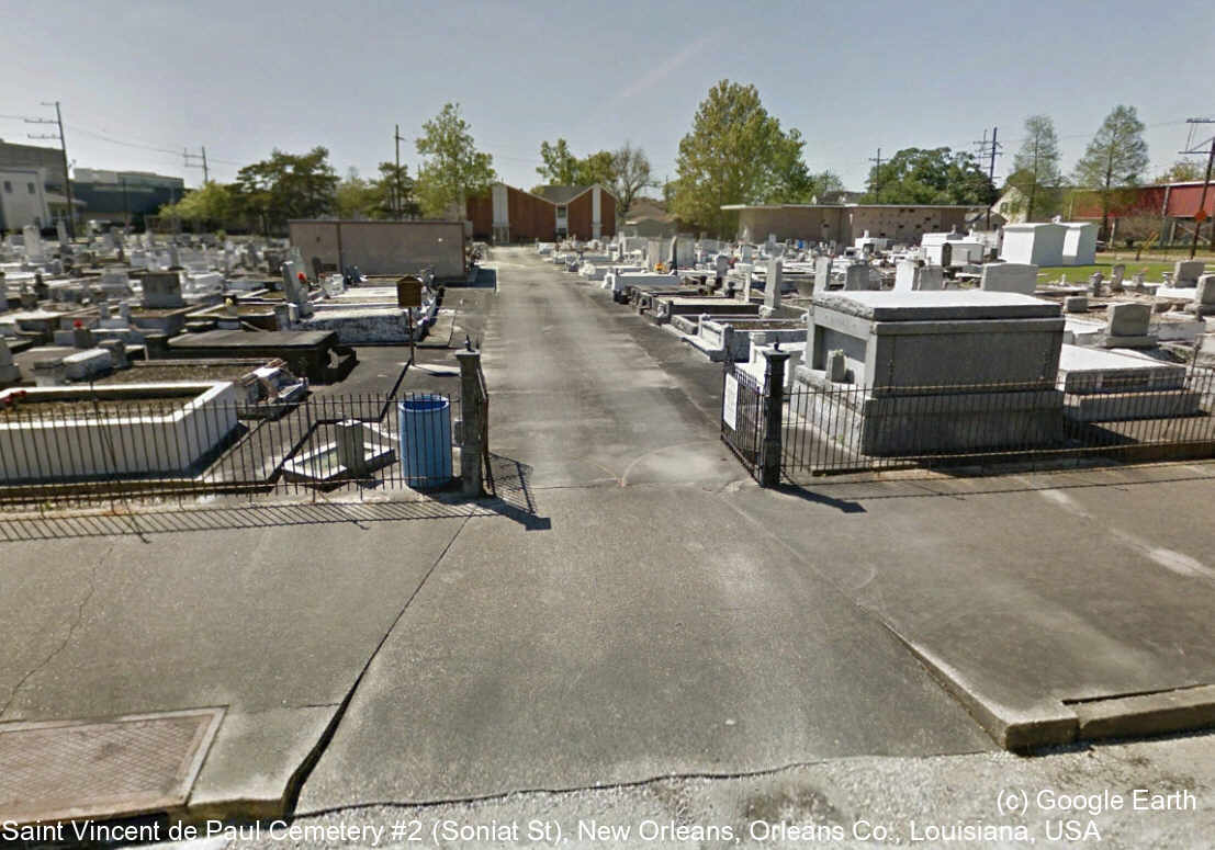 Saint Vincent De Paul Cemetery #2 (Soniat St)