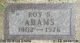 Adams, Roy Spicknall