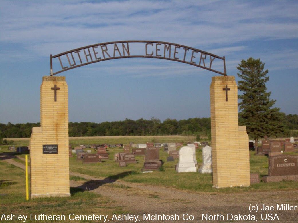 Ashley Lutheran Cemetery