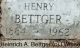 Bettger, Heinrich A.