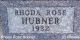 Rhoda Rose Hubner