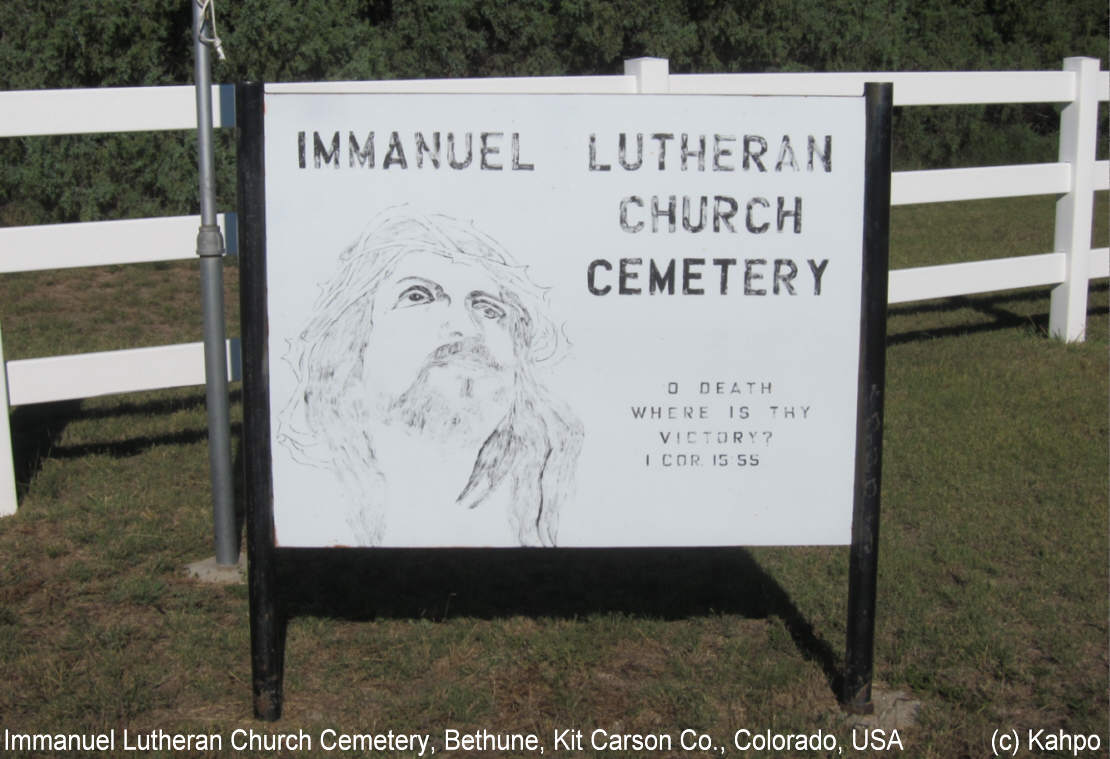 Immanuel Lutheran Church Cemetery