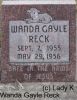 Reck, Wanda Gayle