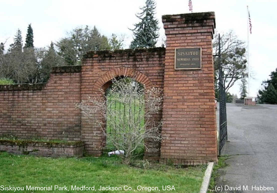 Siskiyou Memorial Park