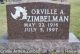 Zimbelman, Orville Arthur